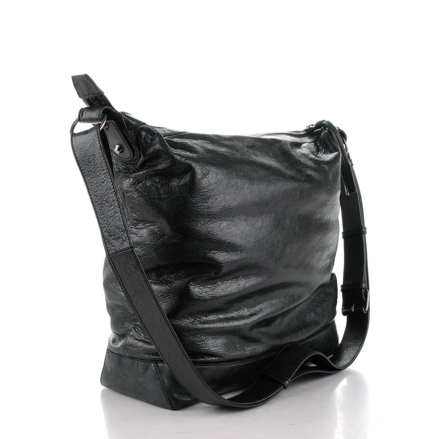 Balenciaga Agneau Day Messenger Black 3 of 7
