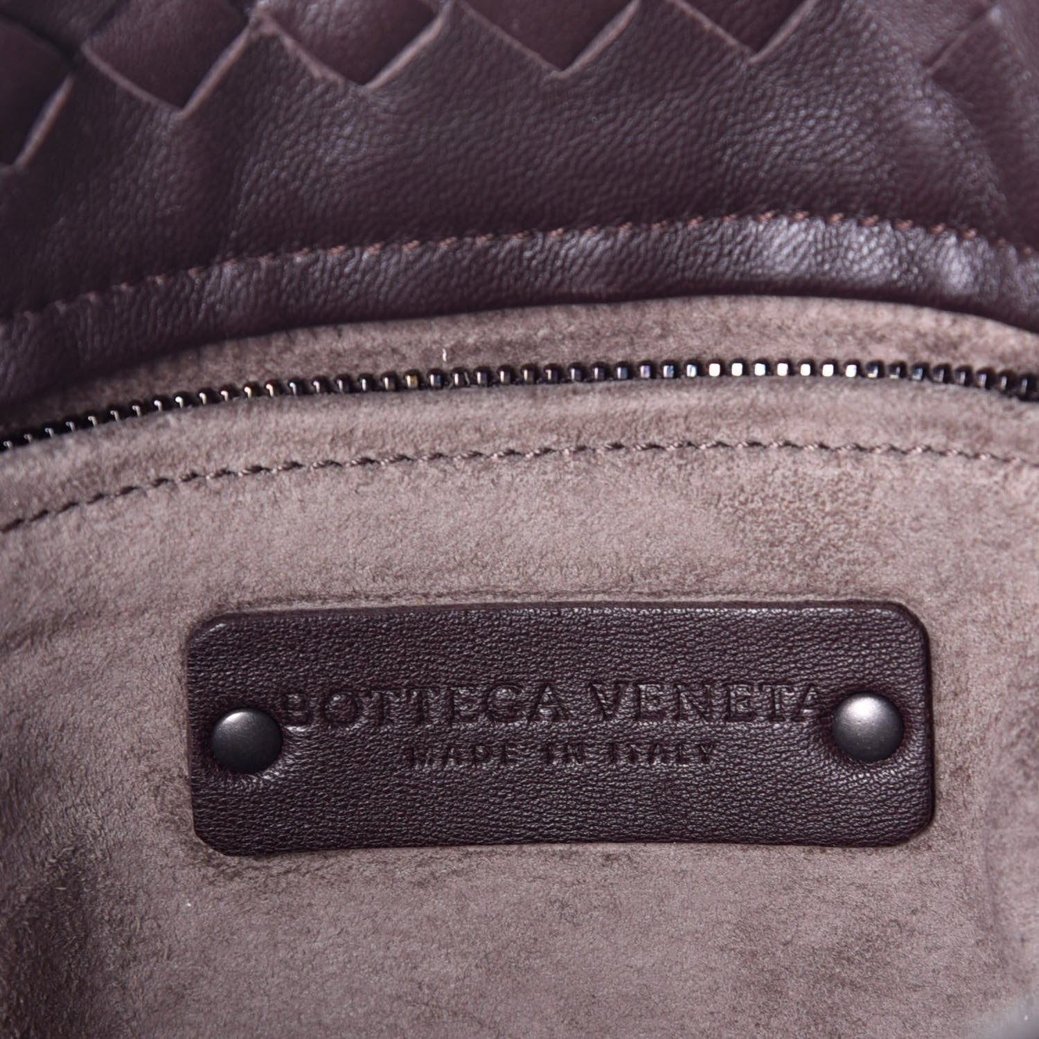 Bottega Veneta Nappa Intrecciato Bucket Bag Ebano 6 of 8