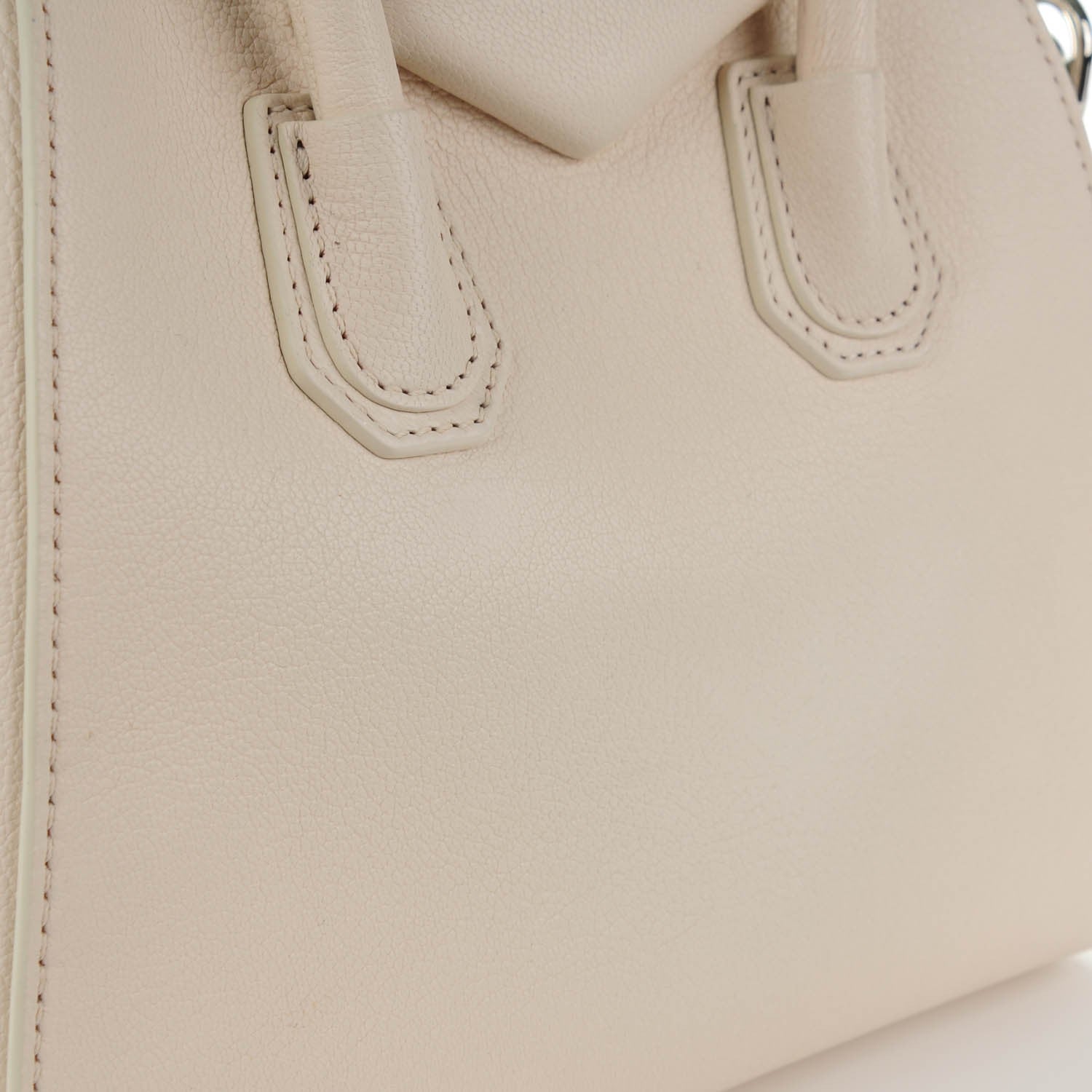 Givenchy Sugar Goatskin Mini Antigona Ivory 8 of 10