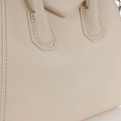 Givenchy Sugar Goatskin Mini Antigona Ivory 8 of 10