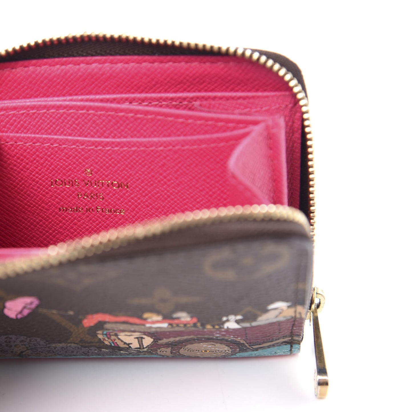Monogram 2015 Christmas Animation Zippy Coin Purse