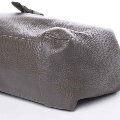 Gucci Pebbled Calfskin Medium Greenwich Shoulder Bag Grey 10 of 11