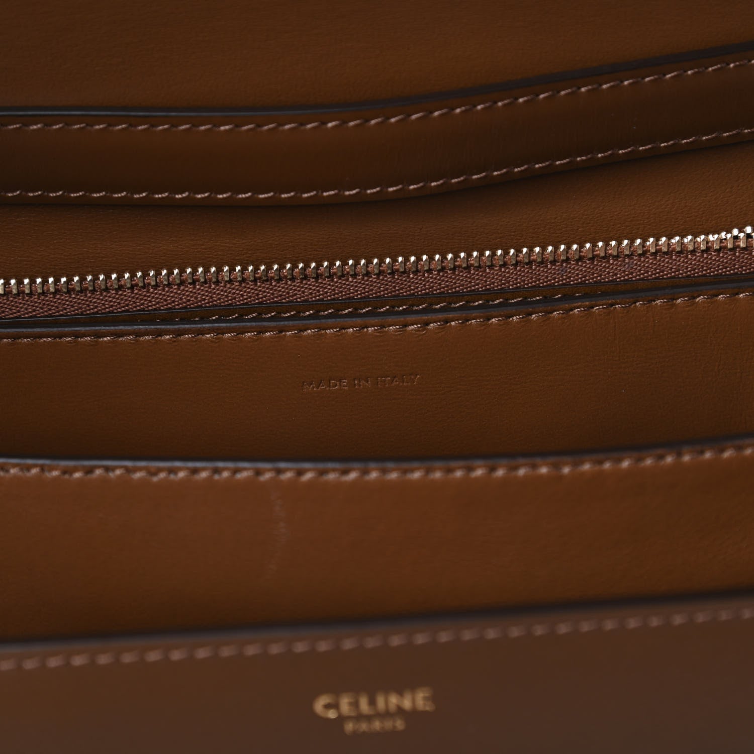 Celine Box Calfskin Medium Classic Box Flap Bag Camel 8 of 12
