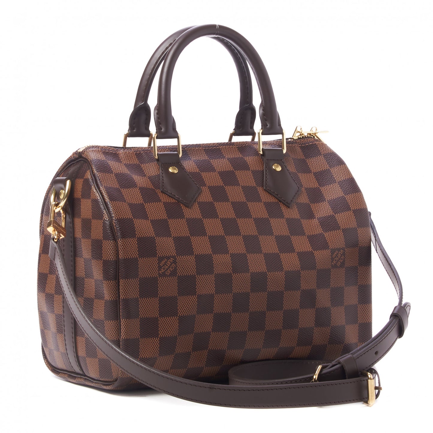 Damier Ebene Speedy Bandouliere 25