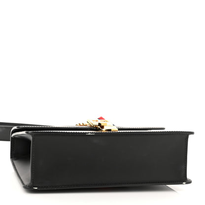 Gucci Calfskin Small Sylvie Shoulder Bag Black 4 of 14