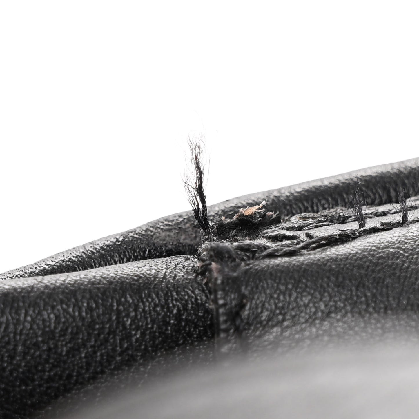Calfskin Fringe Festival Backpack Black