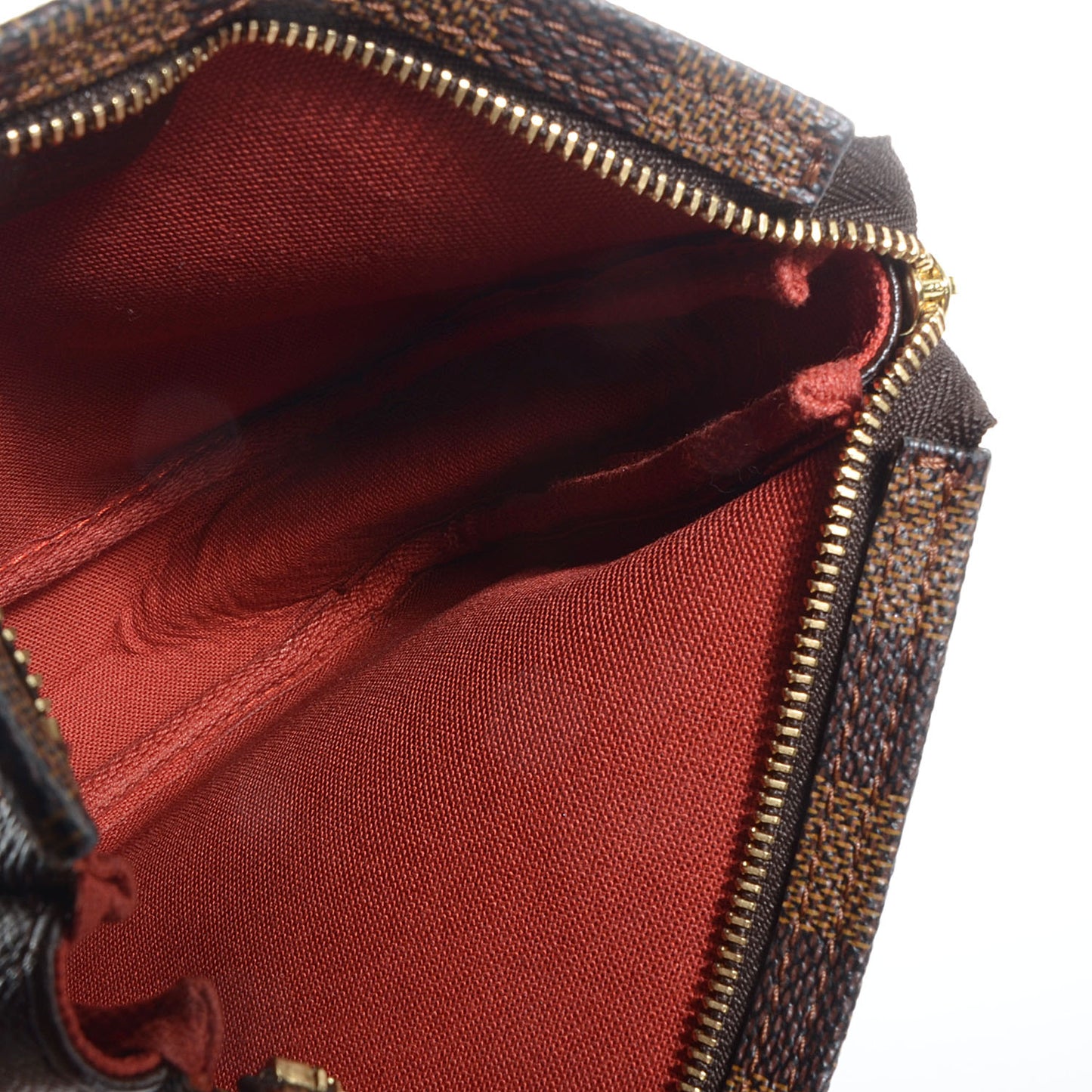 Damier Ebene Trousse Make Up Bag Pochette