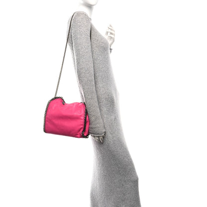 Stella McCartney Shaggy Deer Mini Falabella Tote Hot Pink 2 of 9