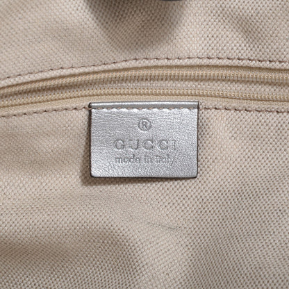 Gucci Guccissima Large Sukey Tote Silver 6 of 7