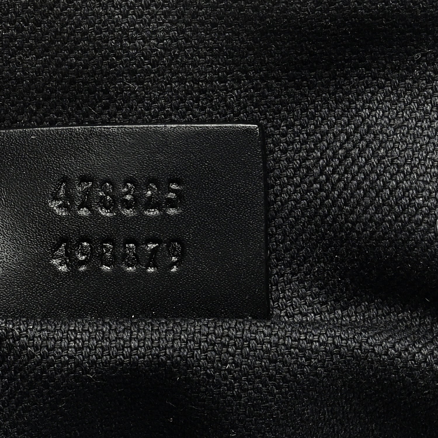 Gucci GG Supreme Monogram Web Belt Bag Black Grey 7 of 9