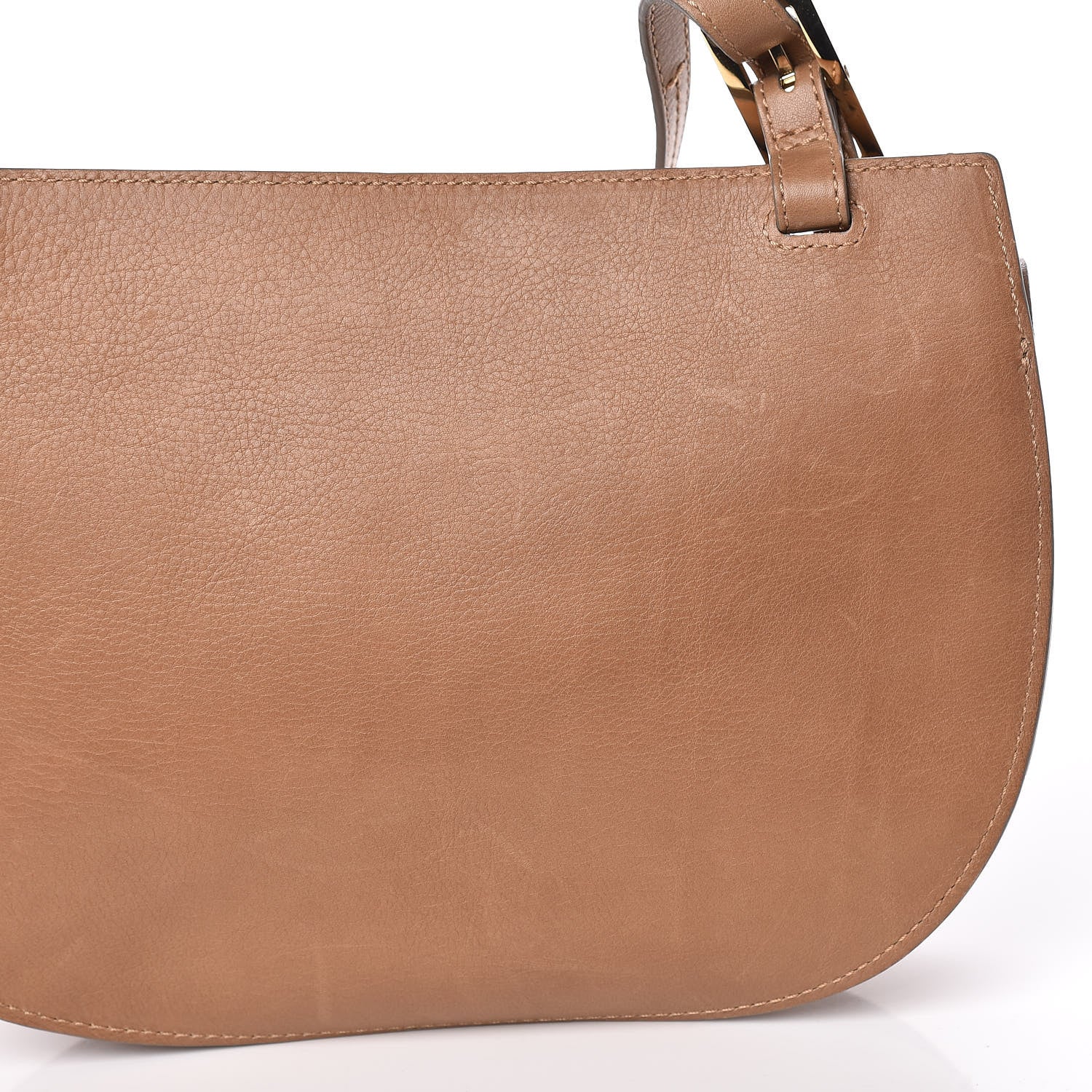 Chloe Calfskin Georgia Crossbody Bag Chestnut Cream 12 of 16