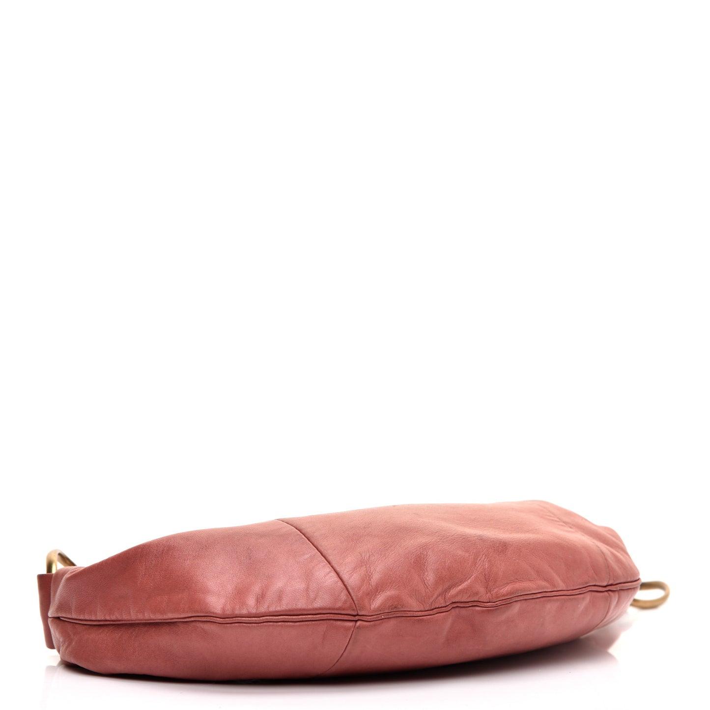 Lambskin Small Chain Hobo Pink