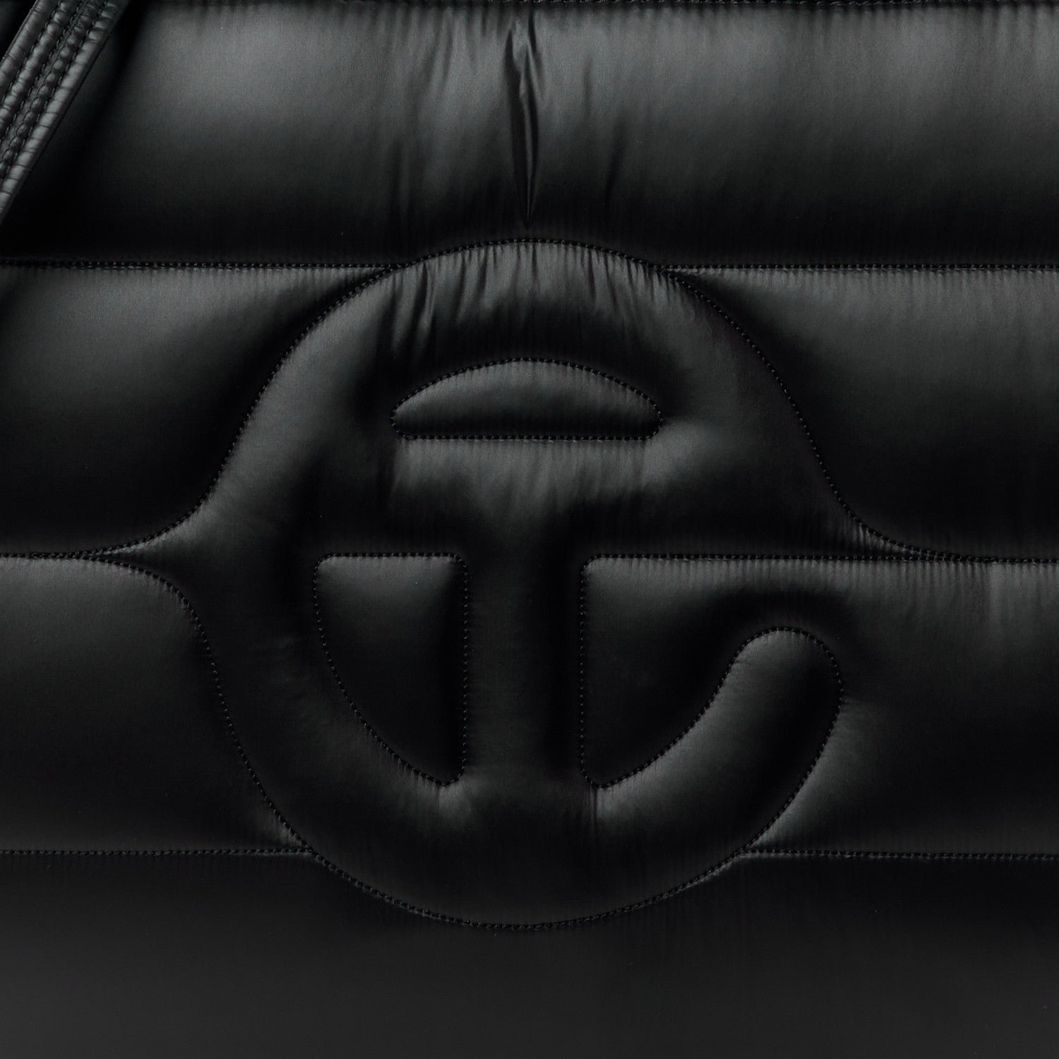 Telfar Nylon Medium Puff Shopping Bag Black 9 of 13