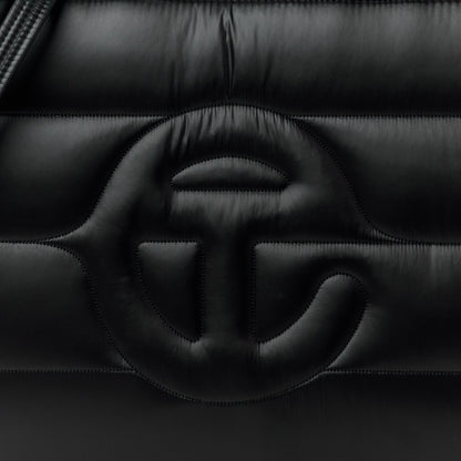 Telfar Nylon Medium Puff Shopping Bag Black 9 of 13