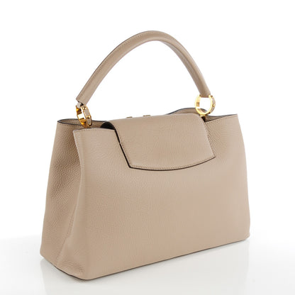 Louis Vuitton Taurillon Capucines MM Galet 3 of 8