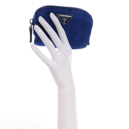 Prada Nylon Vela Cosmetic Pouch Bleuette 2 of 12