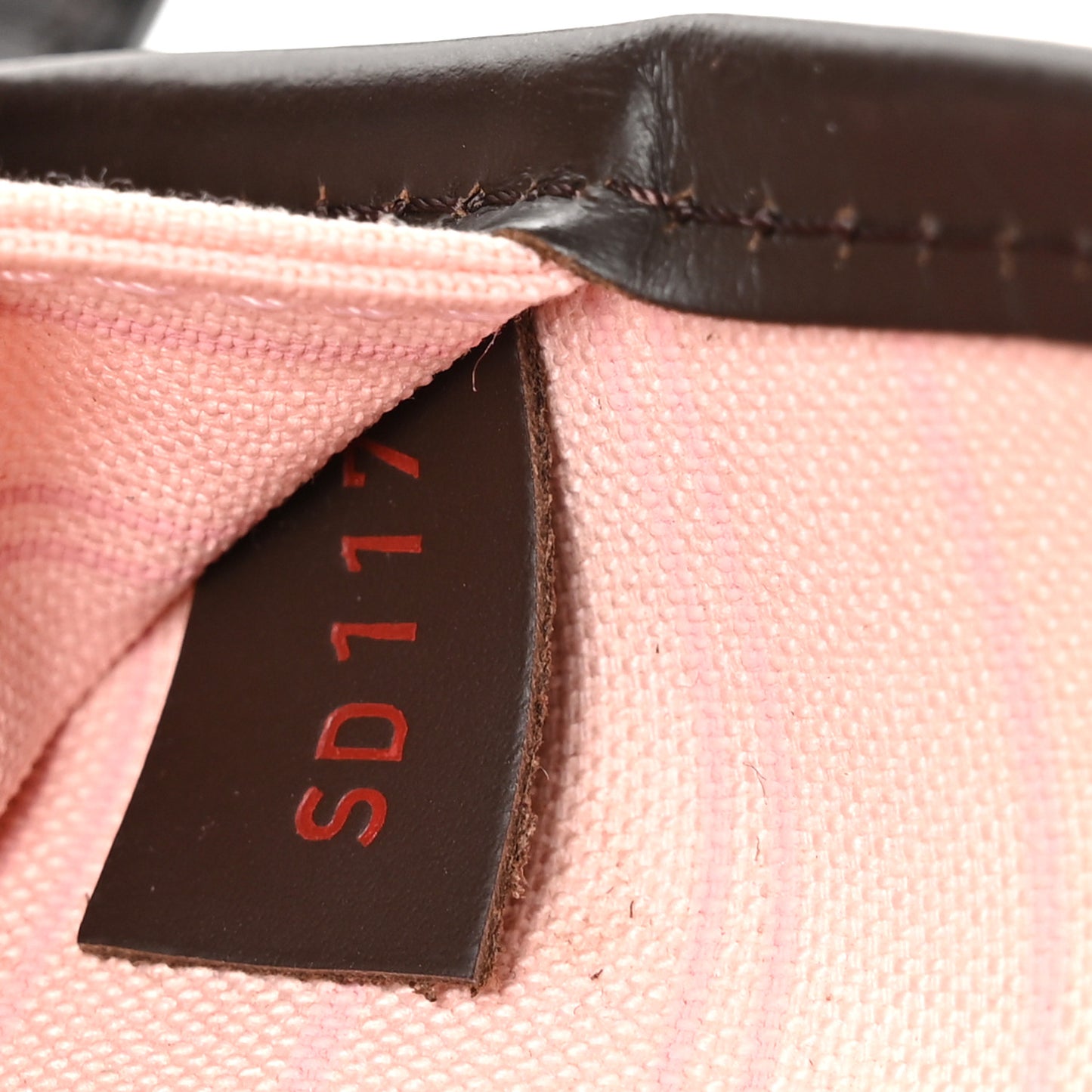 Damier Ebene Neo Neverfull MM Rose Ballerine