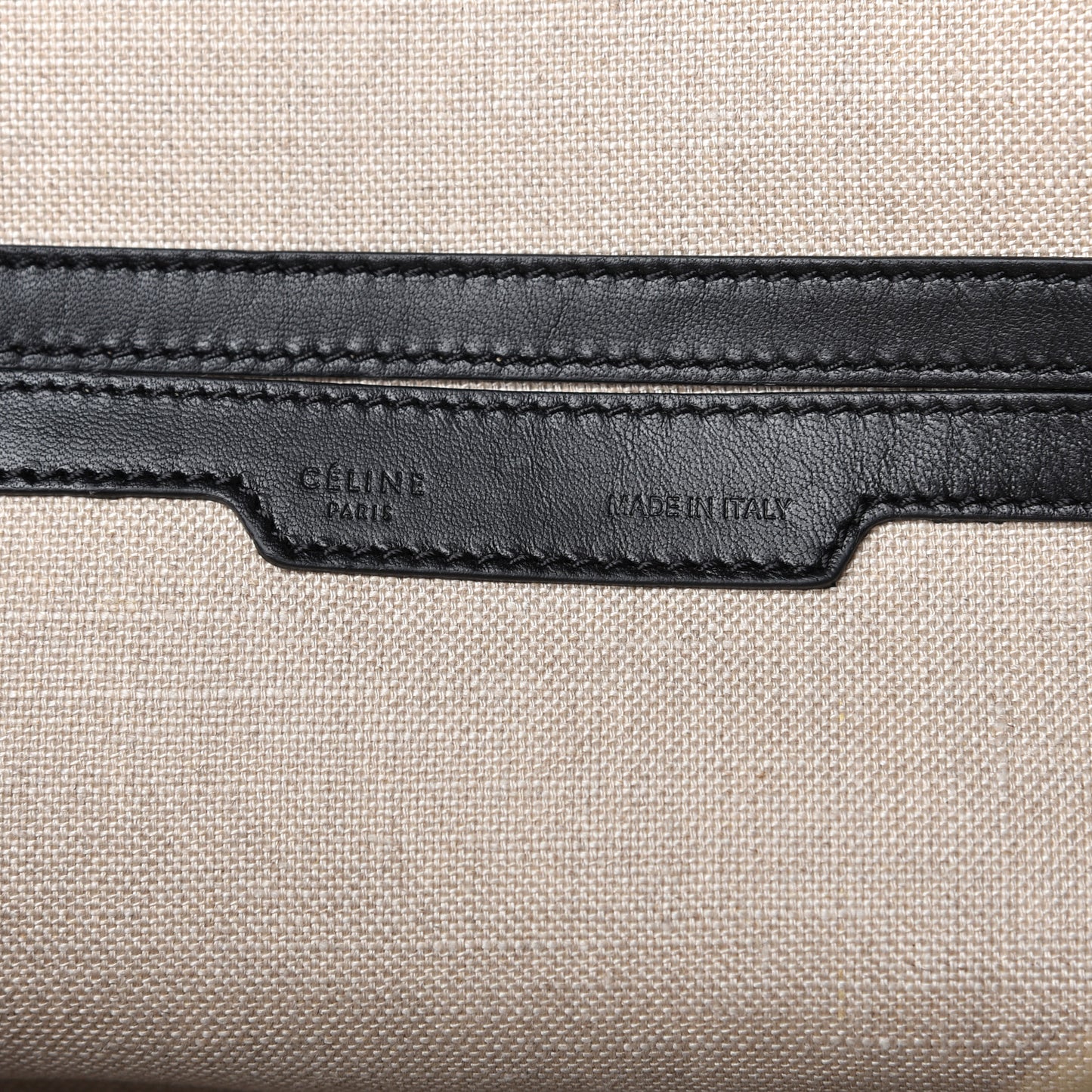 Crocodile Embossed Calfskin Small Triptyque Satchel Black