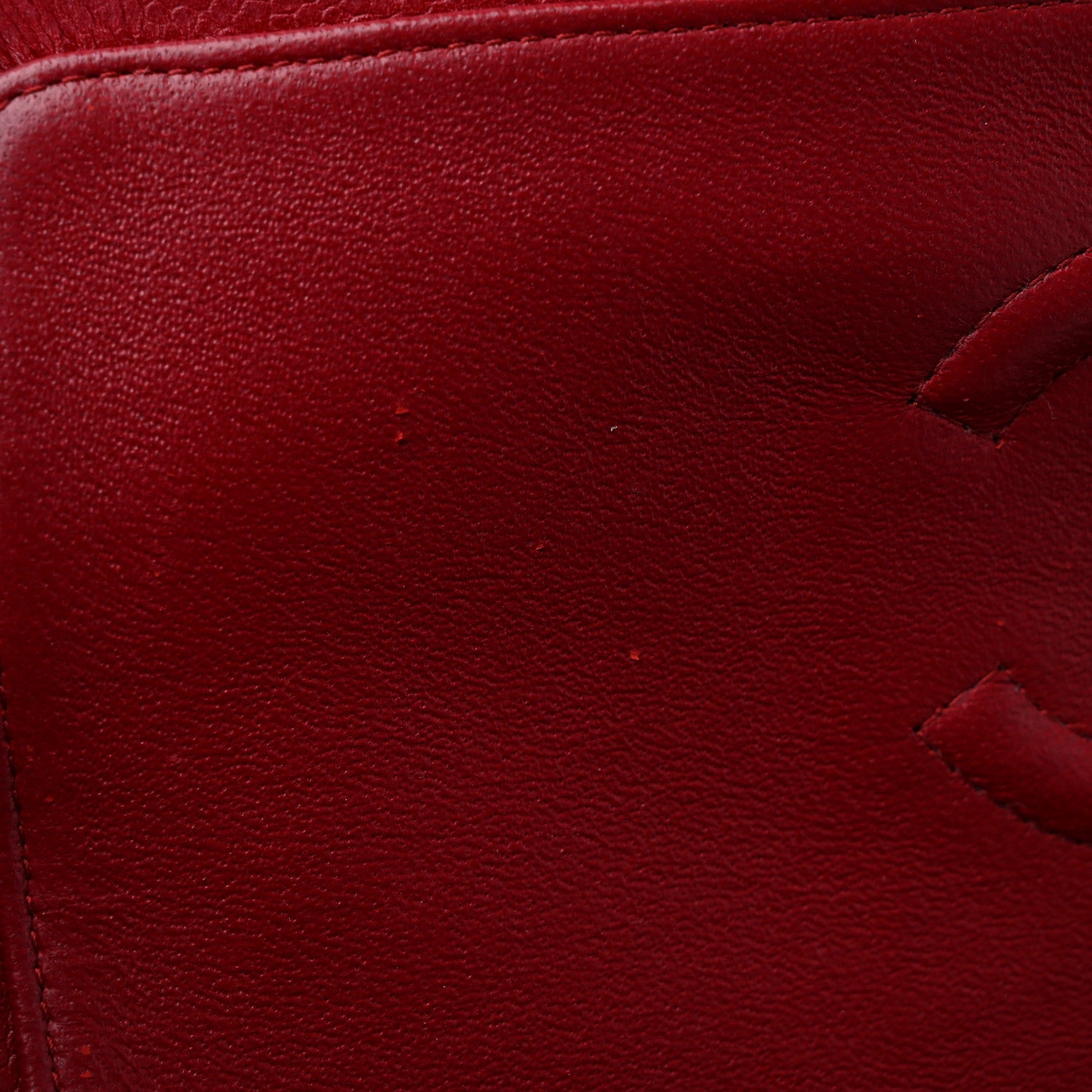 Chanel Caviar Quilted Medium Double Flap Dark Red 16 of 20