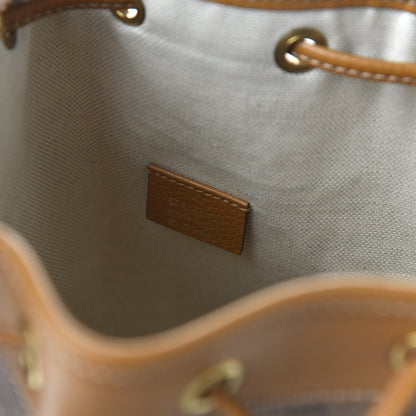 Gucci X DISNEY Mini Vintage GG Supreme Monogram Bucket Bag Beige Vintage Sun Oil 8 of 10