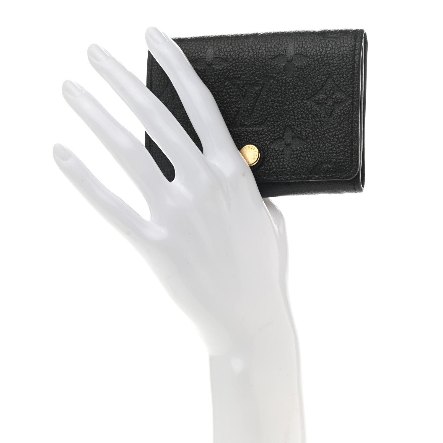 Louis Vuitton Empreinte Business Card Holder Black 2 of 8