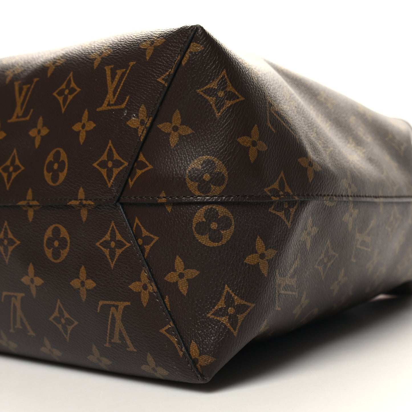 Monogram Flower Hobo Caramel