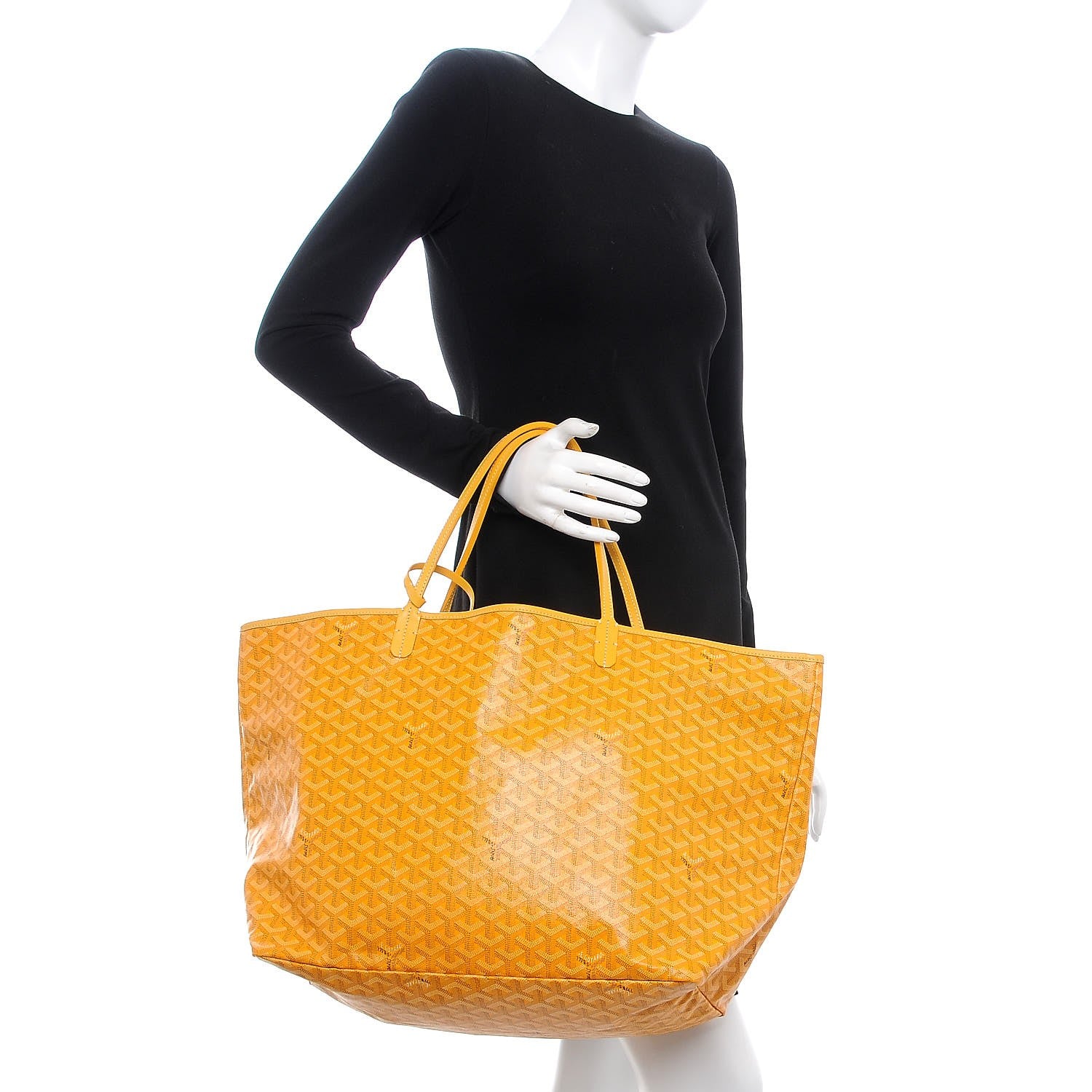 Goyard Goyardine Saint Louis GM Yellow 2 of 11
