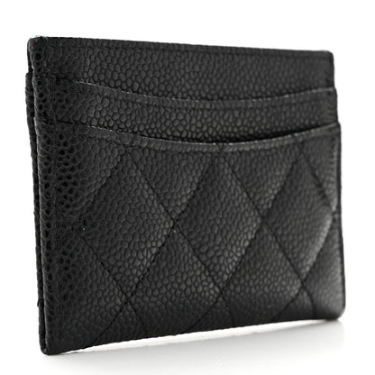 Chanel Caviar Quilted Card Holder Black 3 of 8