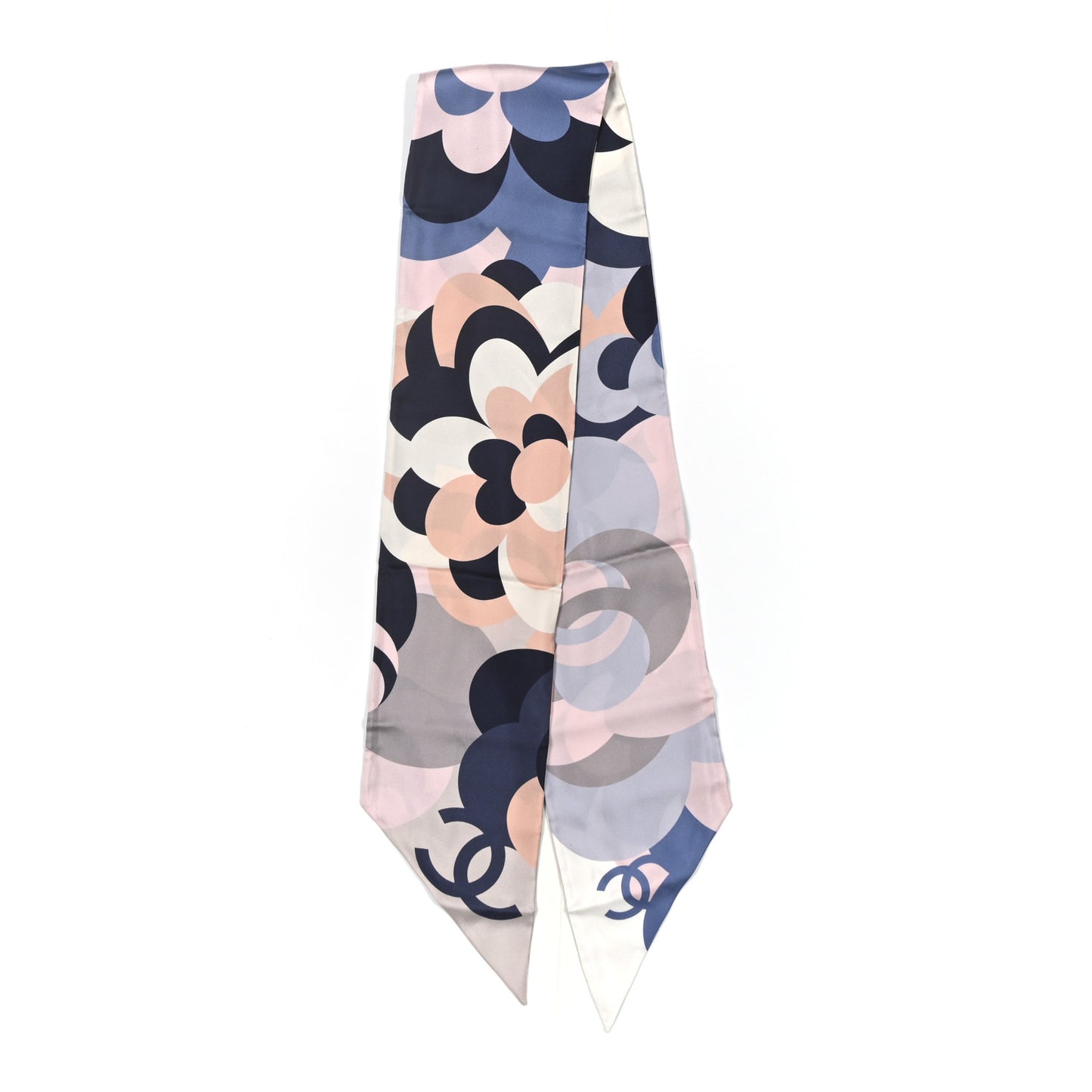 CC Slim Camellia Bandeau Scarf Pink Multicolor