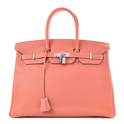 Hermes Togo Birkin 35 Crevette 1 of 36