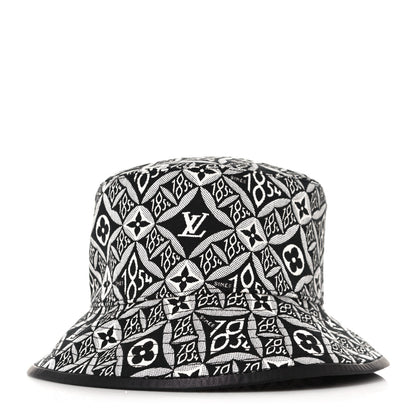 Louis Vuitton Jacquard Since 1854 Bucket Hat L Grey 1 of 8