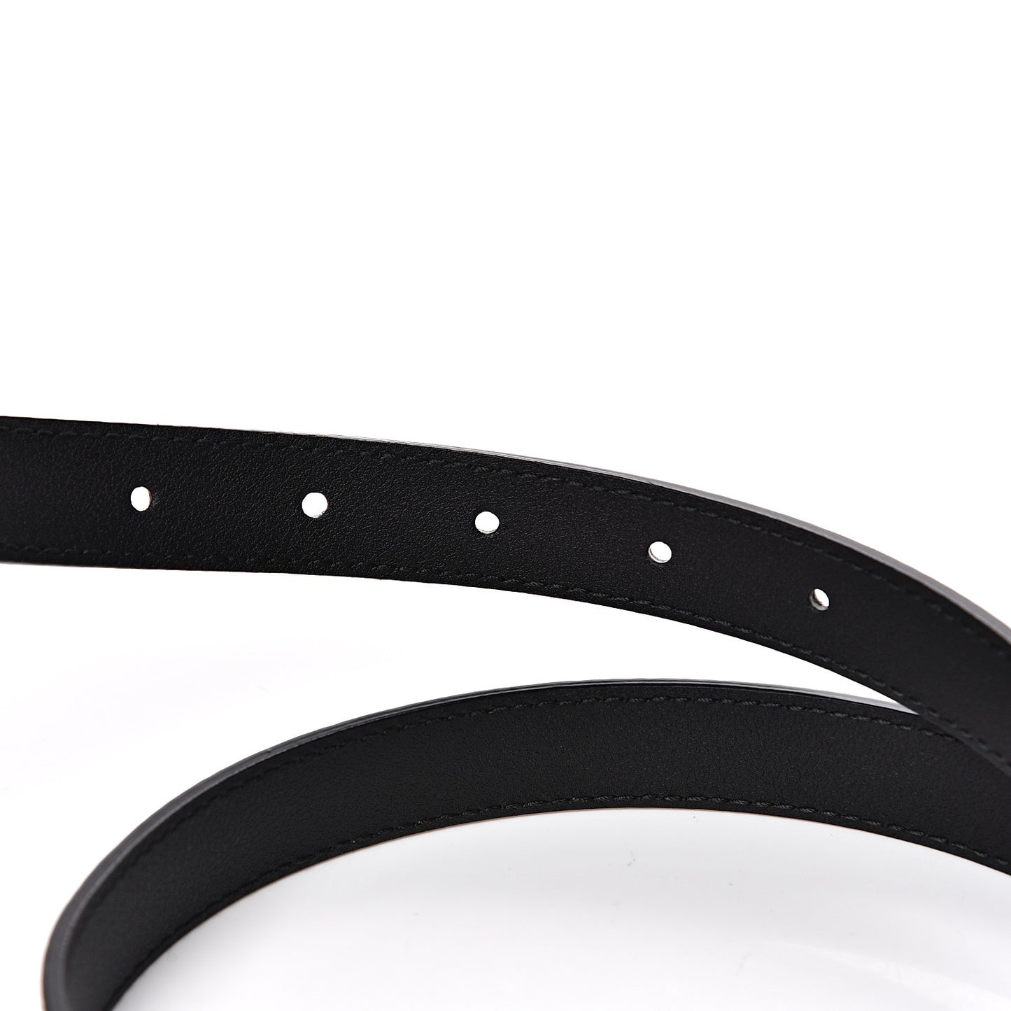 Calfskin Double G 20mm Belt 70 28 Black
