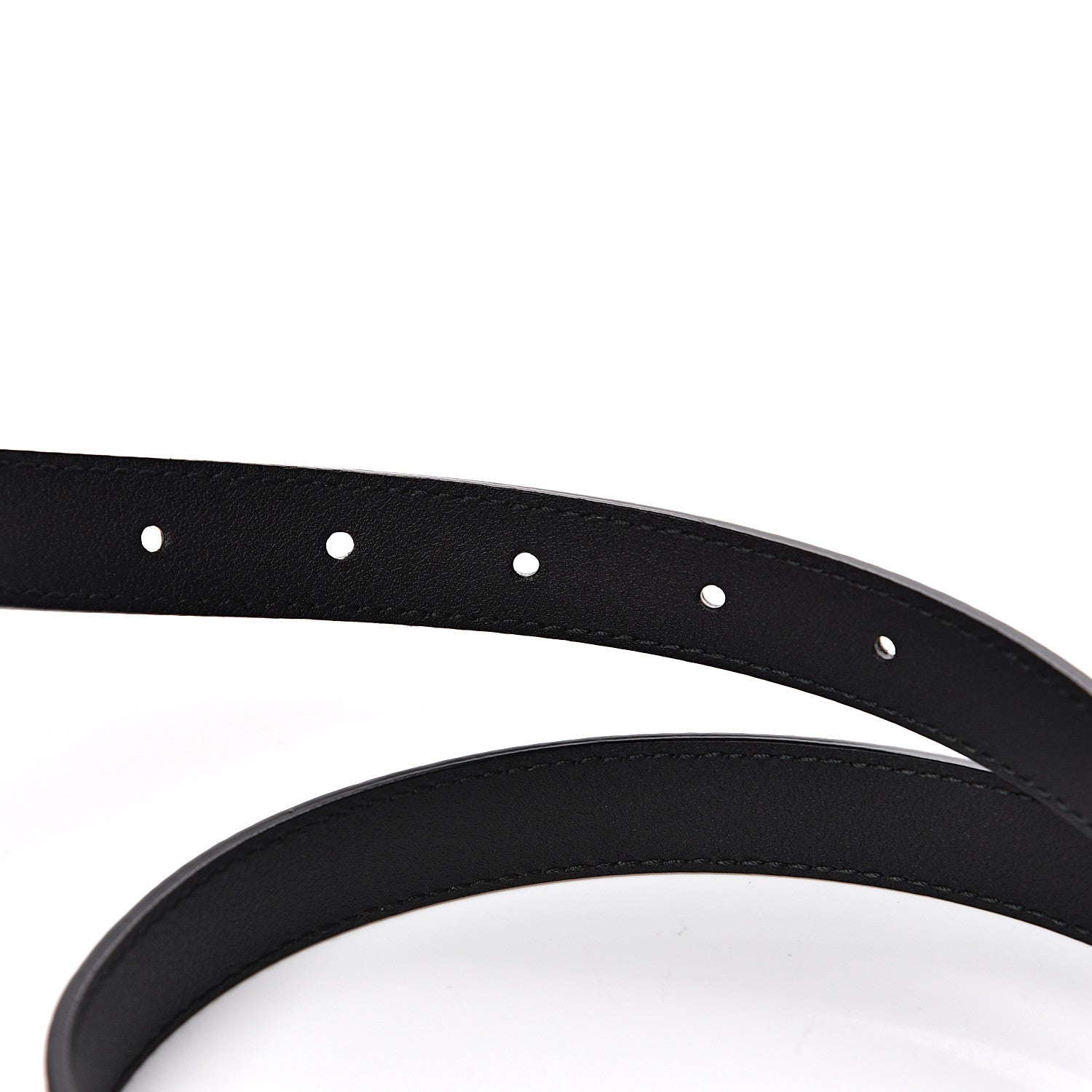 Gucci Calfskin Double G 20mm Belt 70 28 Black 3 of 6