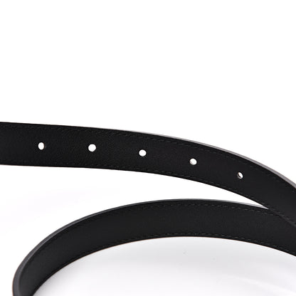 Gucci Calfskin Double G 20mm Belt 70 28 Black 3 of 6