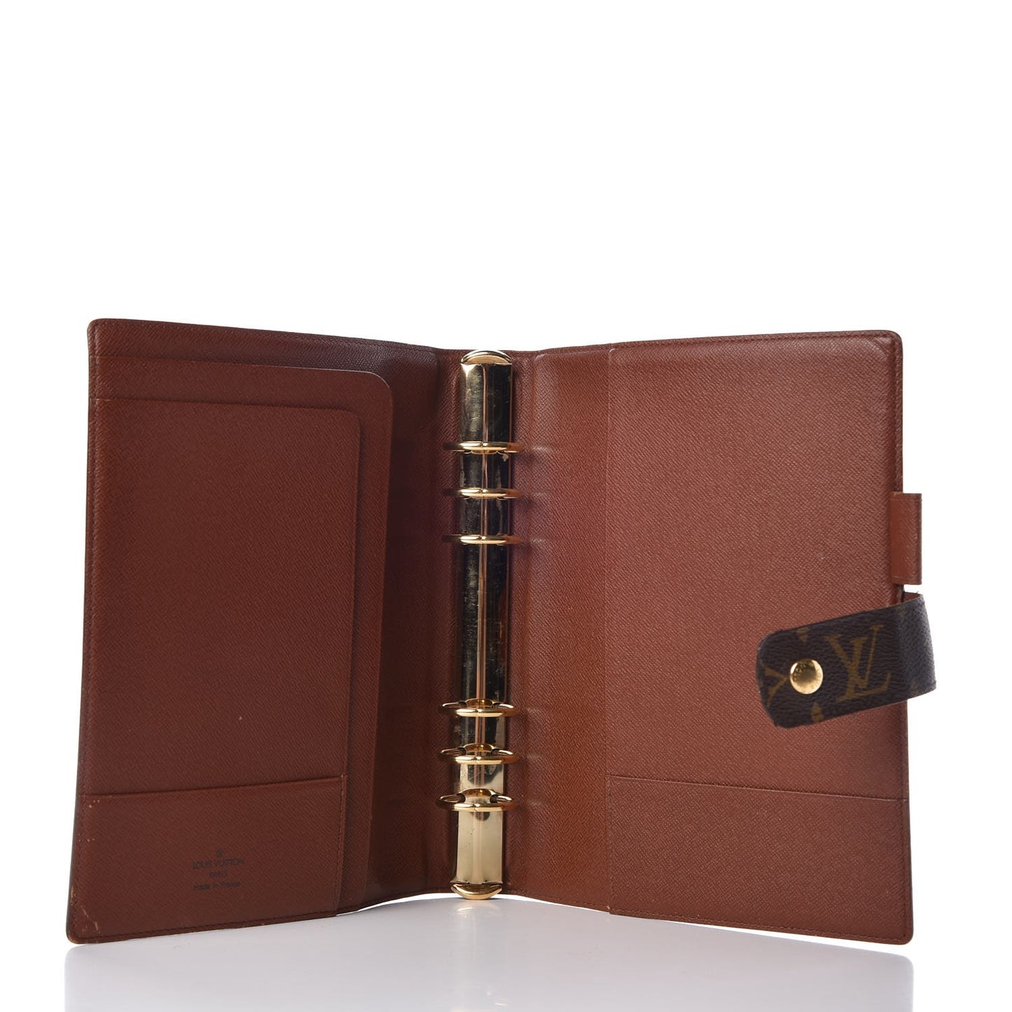 Monogram Large Ring Agenda Cover