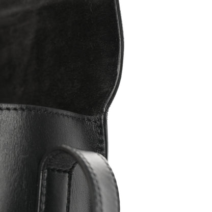 Celine Smooth Calfskin Cuir Triomphe Folco Crossbody Bag Black 13 of 17