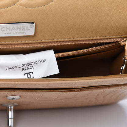 Chanel Alligator Medium Double Flap Beige 9 of 10