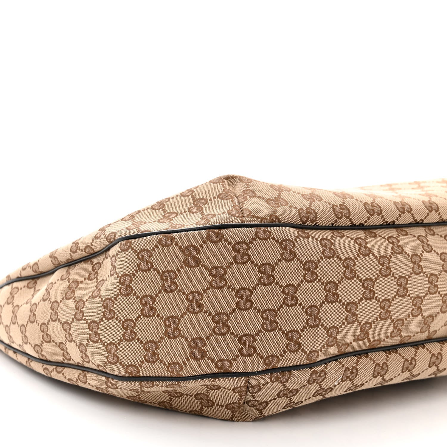 Gucci Monogram Large New Ladies Web Hobo Dark Brown 9 of 10