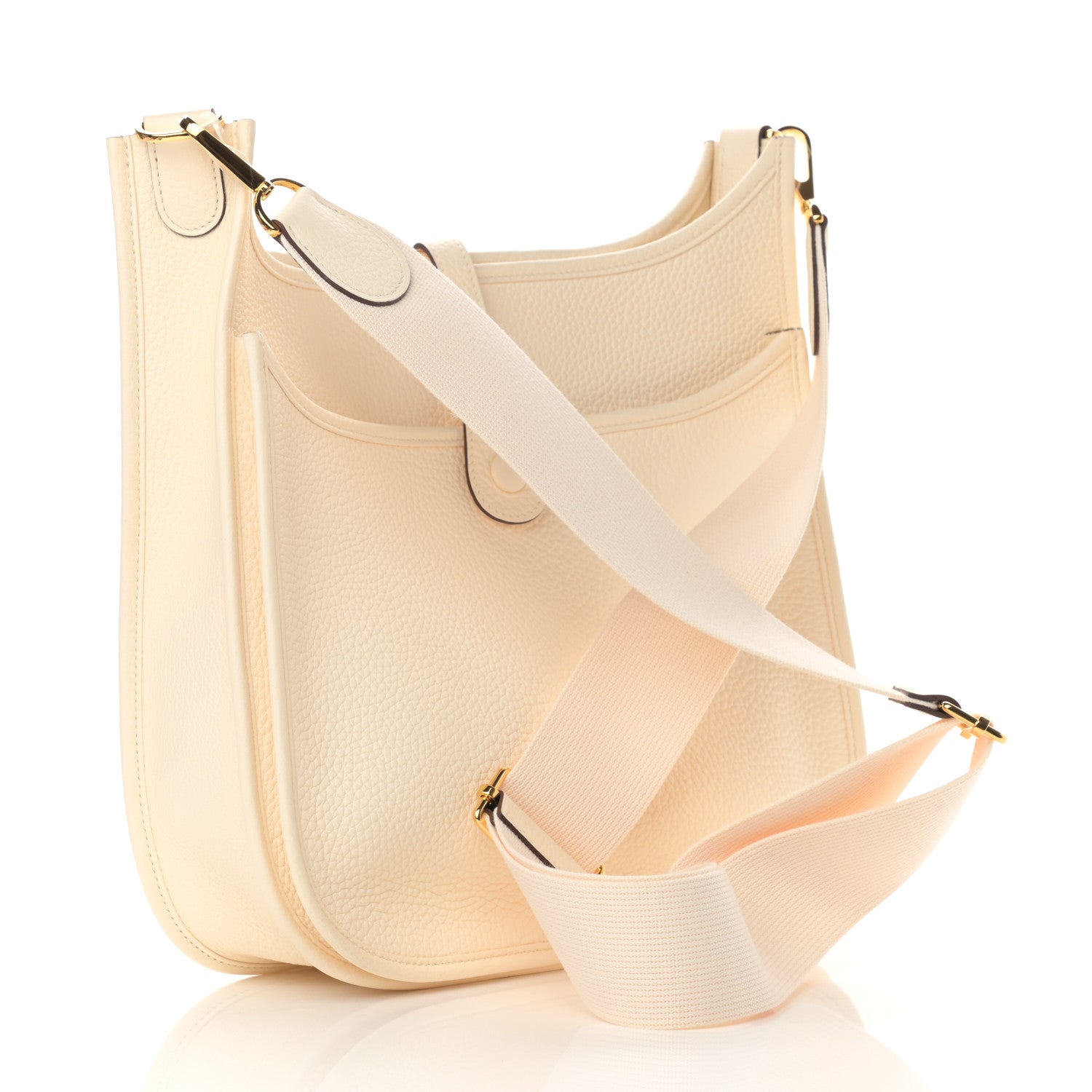 Hermes Taurillon Clemence Evelyne III PM Nata 3 of 11
