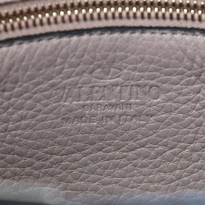 Valentino Garavani Pebbled Calfskin Small Rockstud Flip-Lock Messenger Bag Poudre 7 of 10