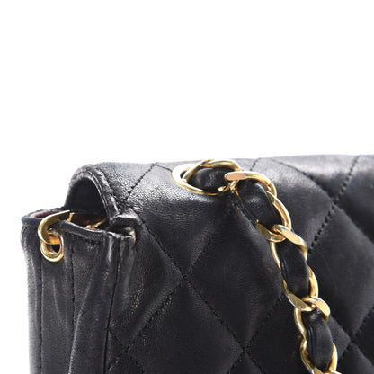 Chanel Quilted Lambskin Small Single Flap Black 12 of 18