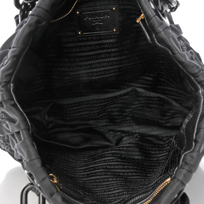 Prada Tessuto Nylon Gaufre Tote Black 5 of 8