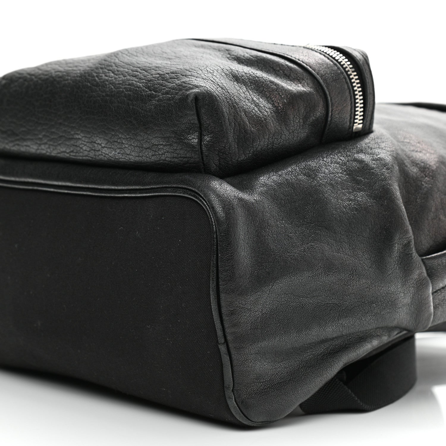 Saint Laurent Sheepskin City Backpack Black 11 of 13