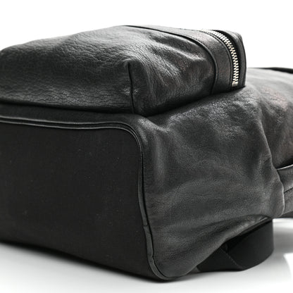 Saint Laurent Sheepskin City Backpack Black 11 of 13