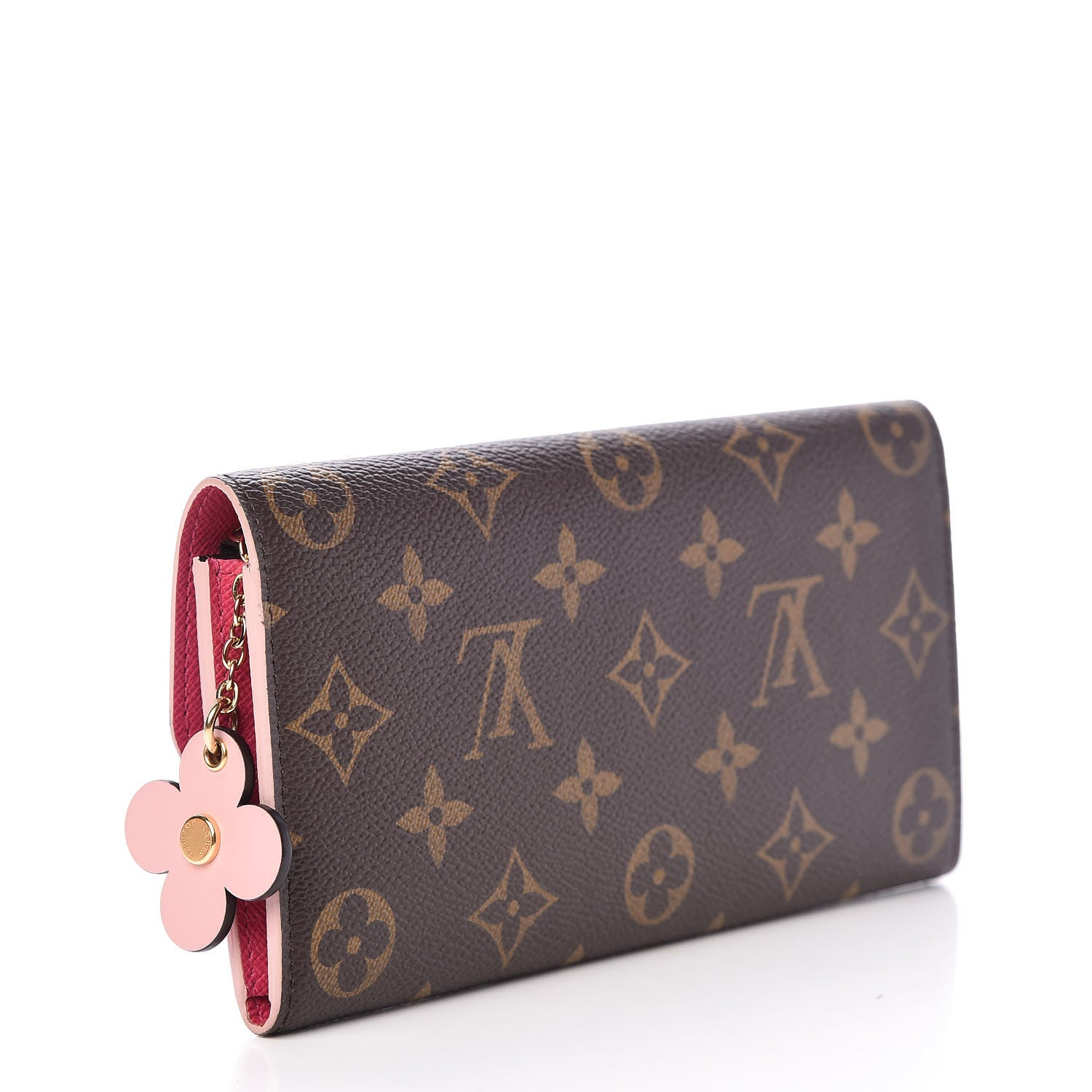 Louis Vuitton Monogram Bloom Flower Emilie Wallet 3 of 10