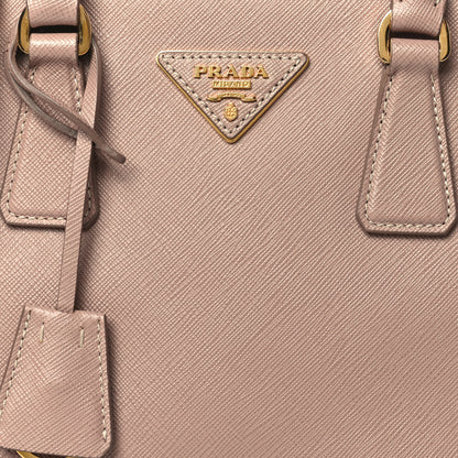 Prada Saffiano Mini Galleria Double Zip Tote Cipria 8 of 14
