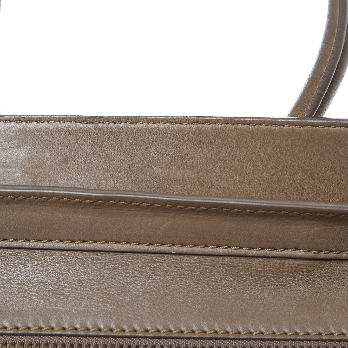 Smooth Calfskin Micro Luggage Camel