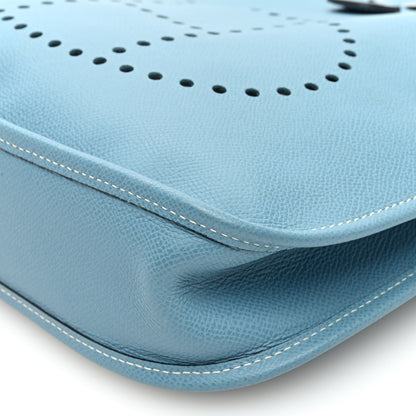 Hermes Epsom Evelyne PM Blue Jean 9 of 12