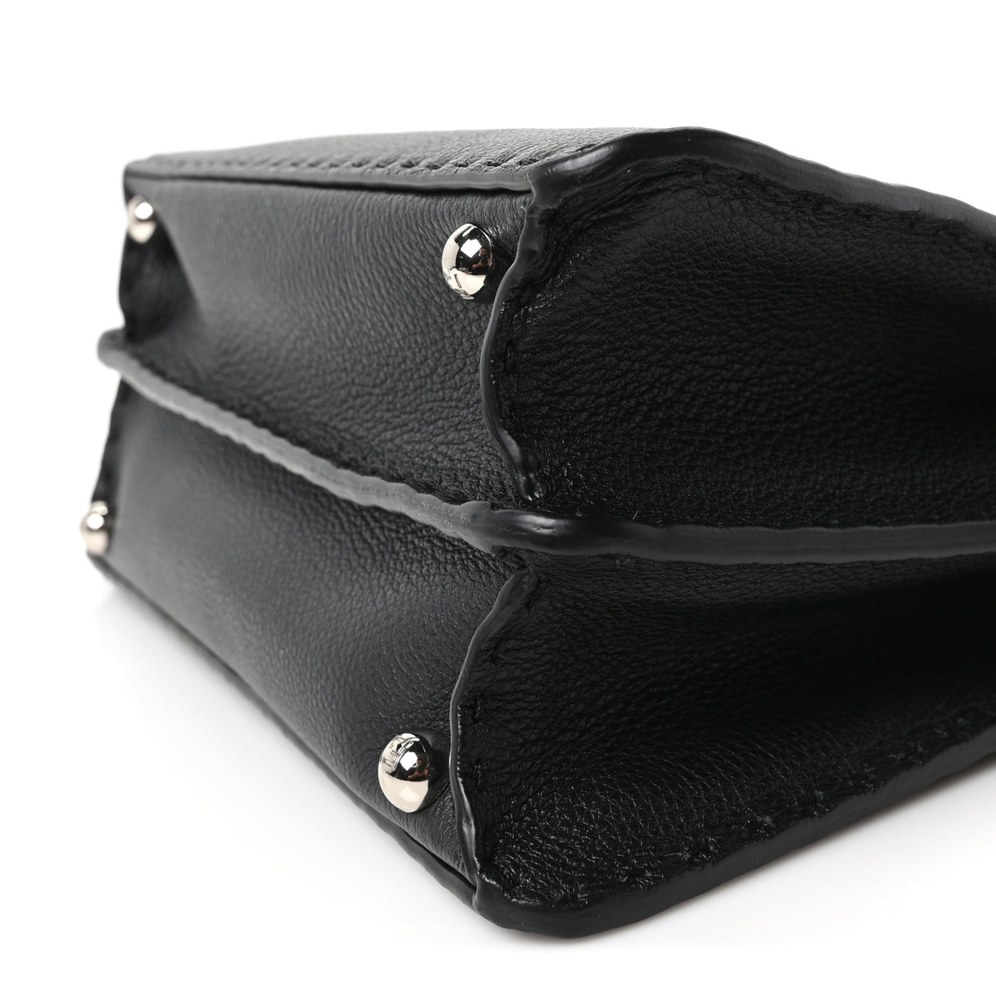 Cuoio Romano Selleria Chamois Small Peekaboo I SEE U Satchel Black Camel Sunflower