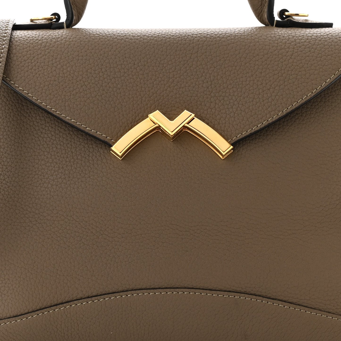 Taurillon Blush Calfskin Gabby PM Taupe